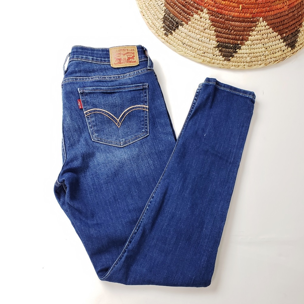 Womens Levi's Super Skinny 535 Jeans Jeggings